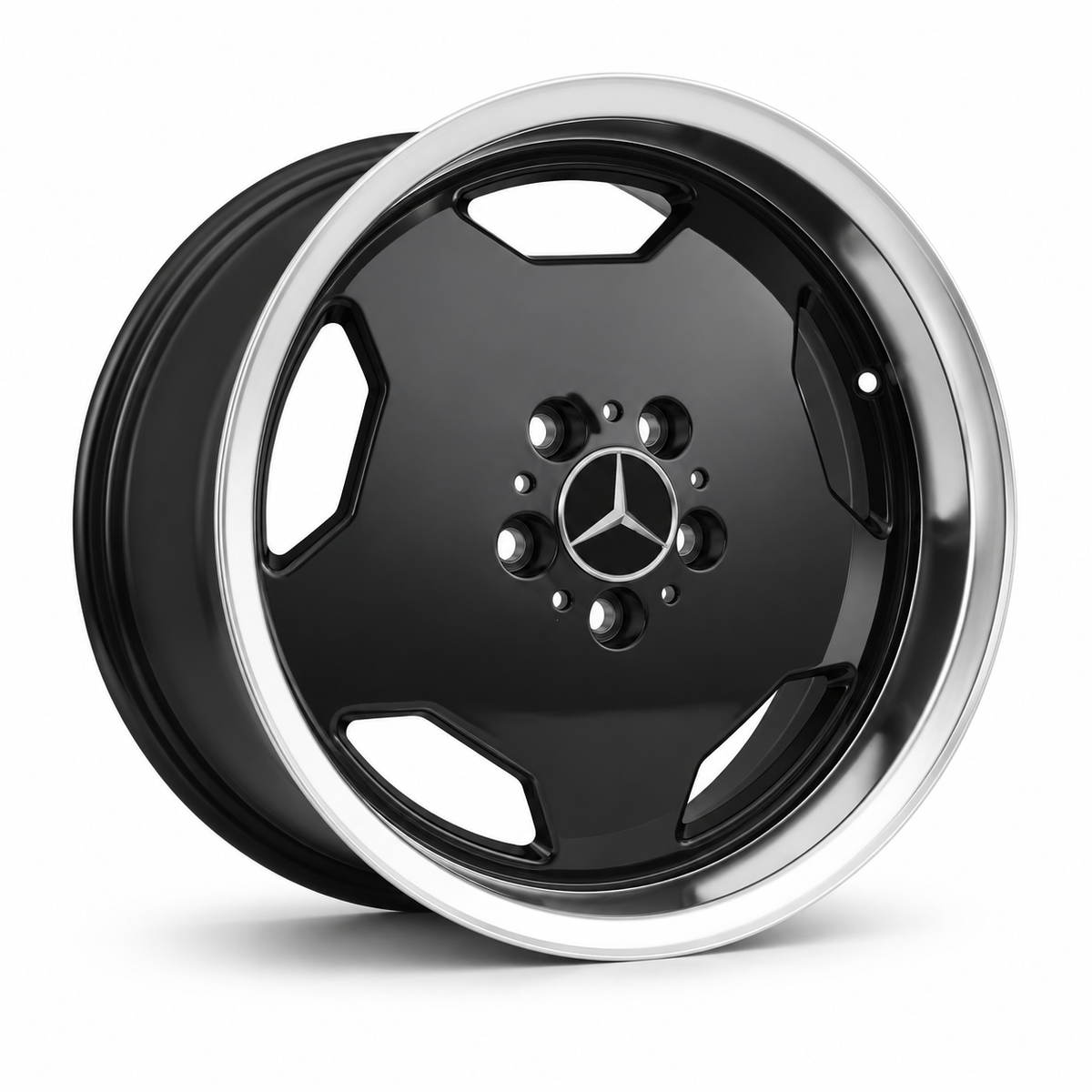Monoblock Areo 3 Style Wheels Gloss Black Machined Lip | MB02