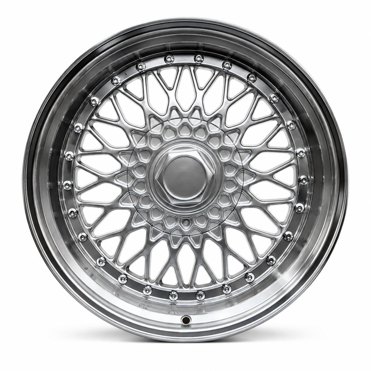 BBS SUPER RS Style Wheels Silver Machined Lip | BTS-5