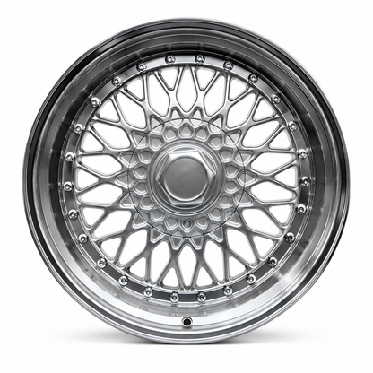BBS SUPER RS Style Wheels Silver Machined Lip | BTS-5