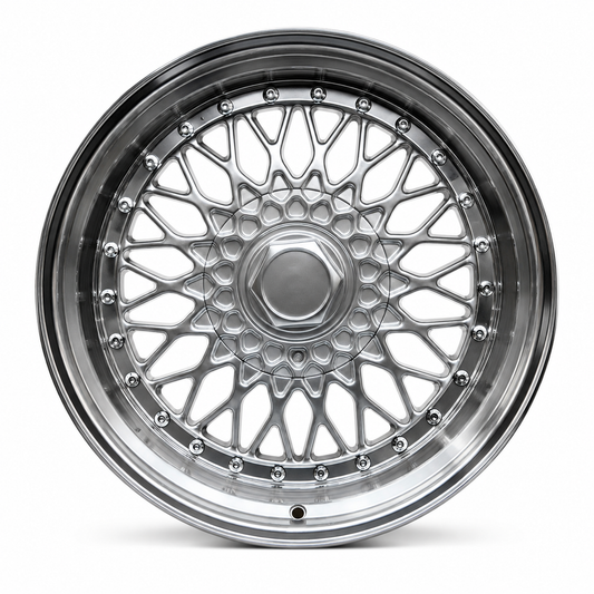 BBS SUPER RS Style Wheels Silver Machined Lip | BTS-5