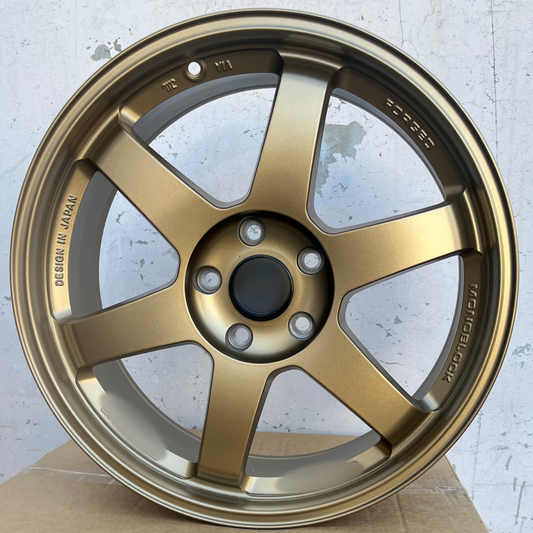 VOLK RAYS TE37 Style Wheels Matte Bronze | RA-1
