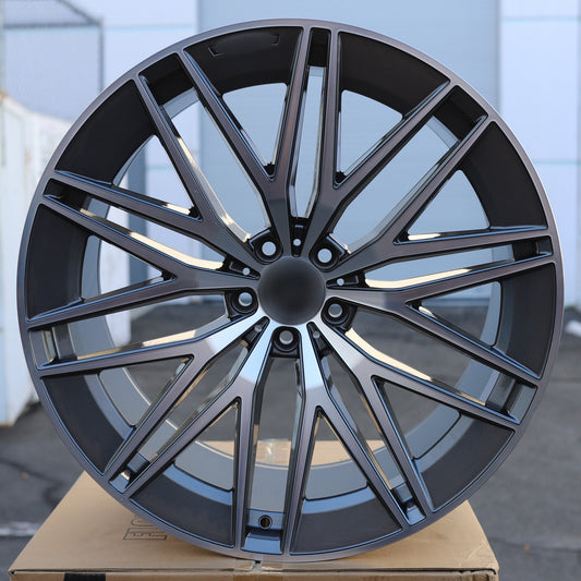 GLE AMG Multi-Spoke Style Wheels Grey Machine Face | MB25