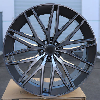 GLE AMG Multi-Spoke Style Wheels Grey Machine Face | MB25