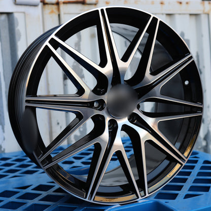 C43 AMG STYLE Wheels Black Machine Face | MB27