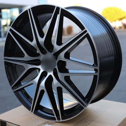 C43 AMG STYLE Wheels Black Machine Face | MB27
