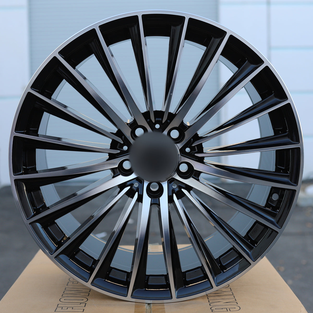 Aftermarket Wheels Black Machine Face | MB29