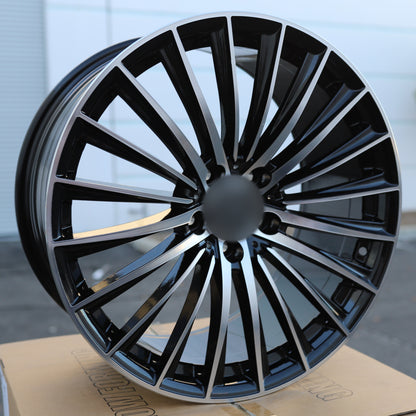 Aftermarket Wheels Black Machine Face | MB29