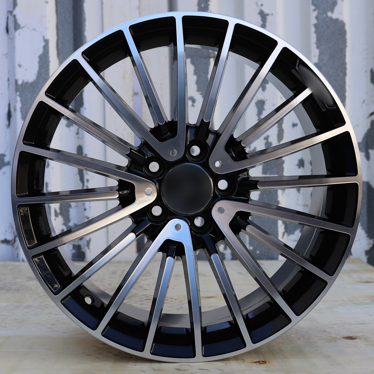 AMG Edition 507 Style Wheels Black Machine Face | MB15