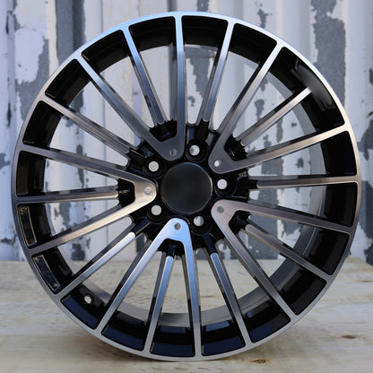 AMG Edition 507 Style Wheels Black Machine Face | MB15