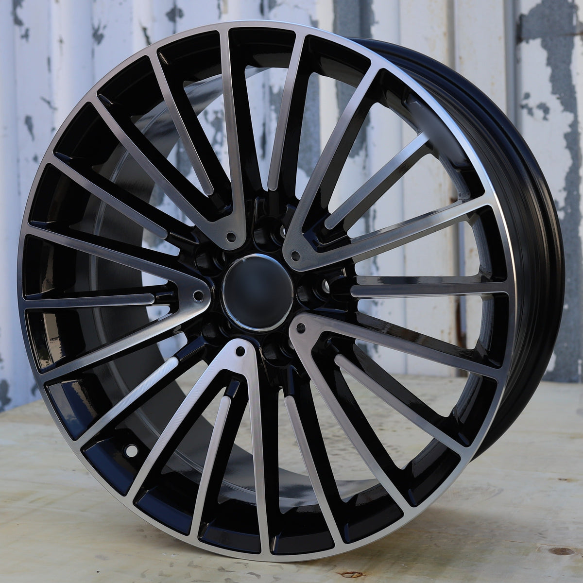 AMG Edition 507 Style Wheels Black Machine Face | MB15