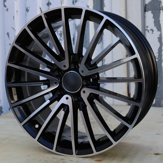 AMG Edition 507 Style Wheels Black Machine Face | MB15
