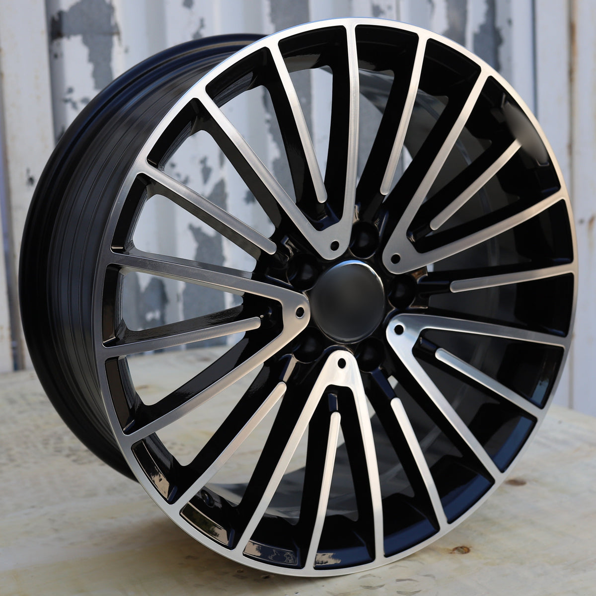 AMG Edition 507 Style Wheels Black Machine Face | MB15