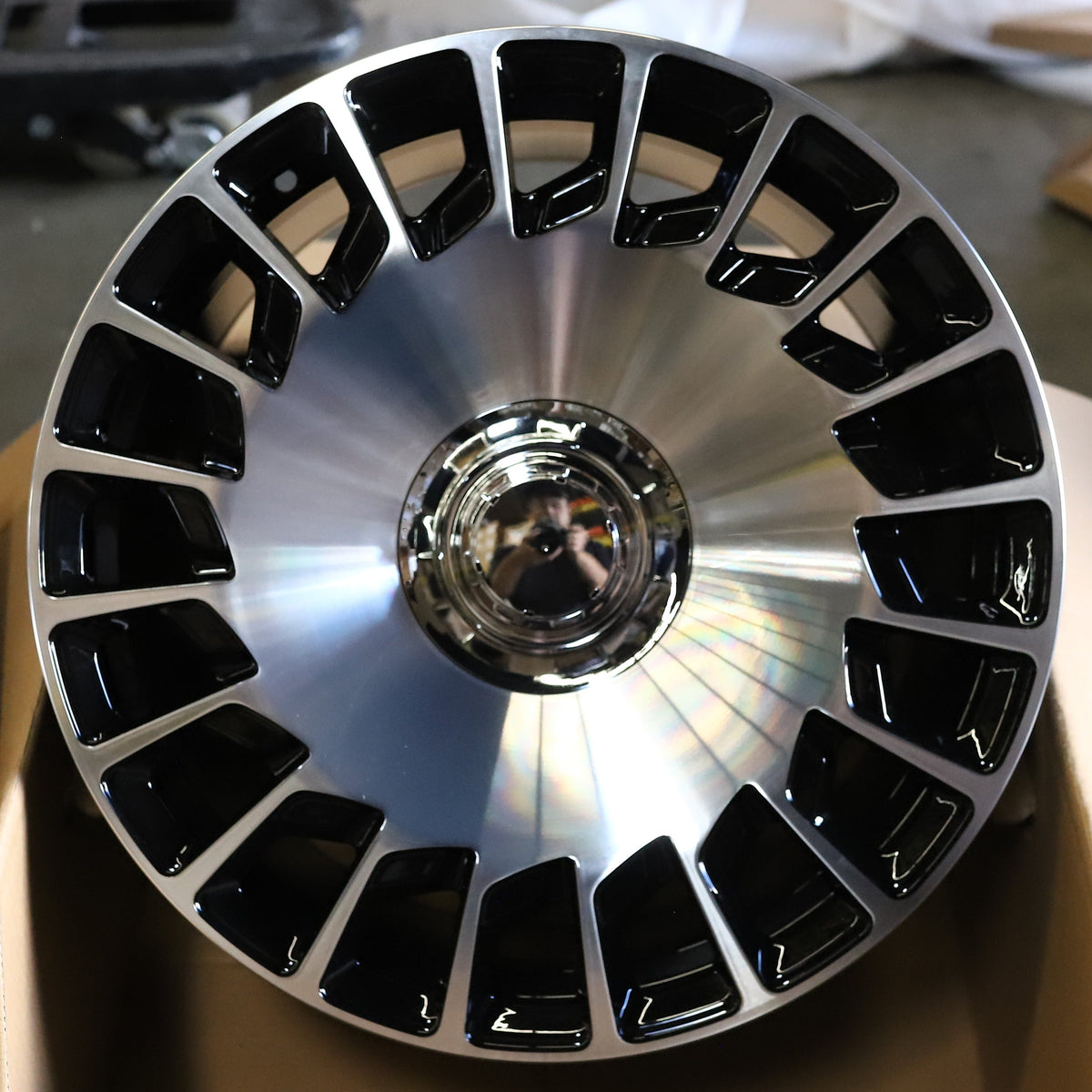 MAYBACH Style Wheels Black Machine Face | MB18