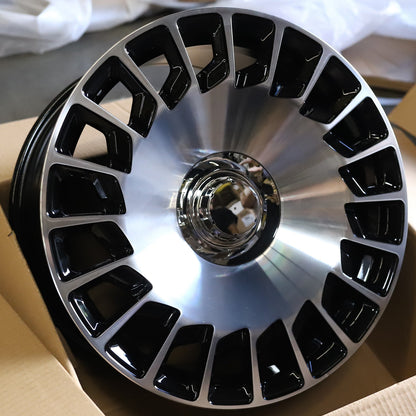 MAYBACH Style Wheels Black Machine Face | MB18