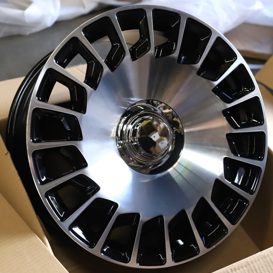 MAYBACH Style Wheels Black Machine Face | MB18