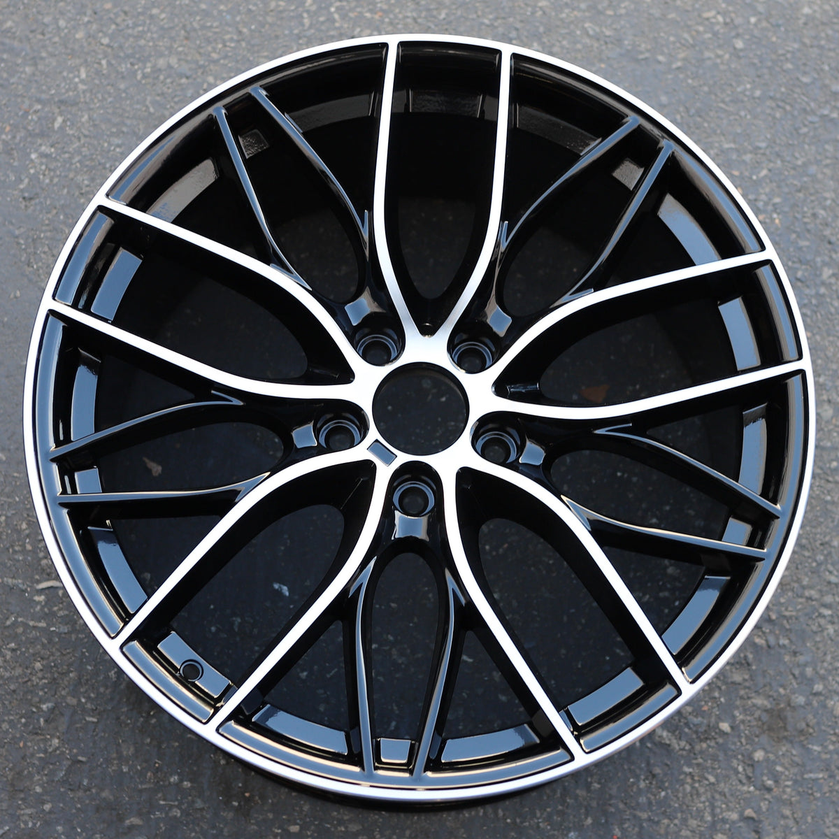 Sport 405 Style Wheels Black Machine Face | MS09