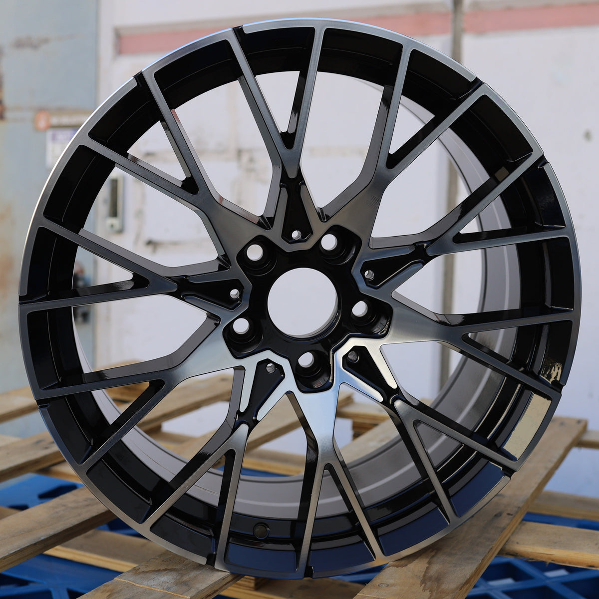 Aftermarket Wheels Black Machine Face | MS21