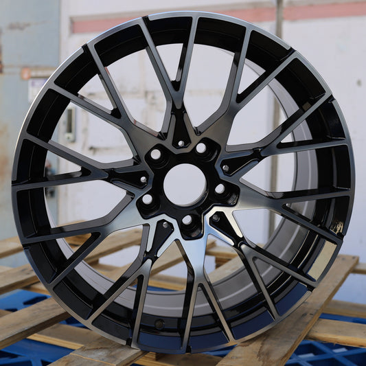 Aftermarket Wheels Black Machine Face | MS21