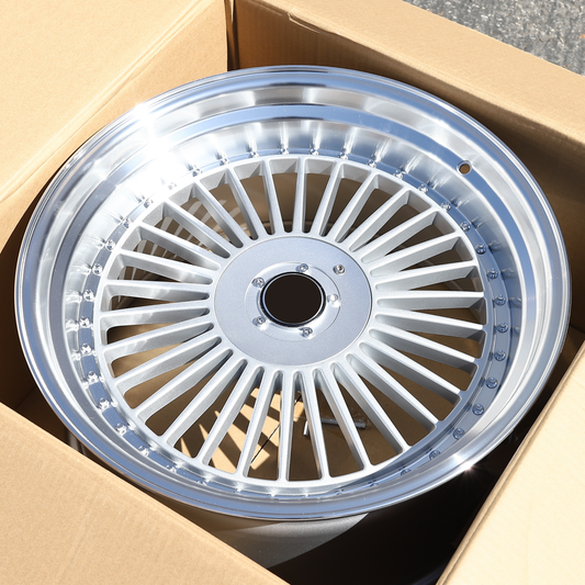Alpina Classic Style Wheels Silver Machined Lip | ALP-1