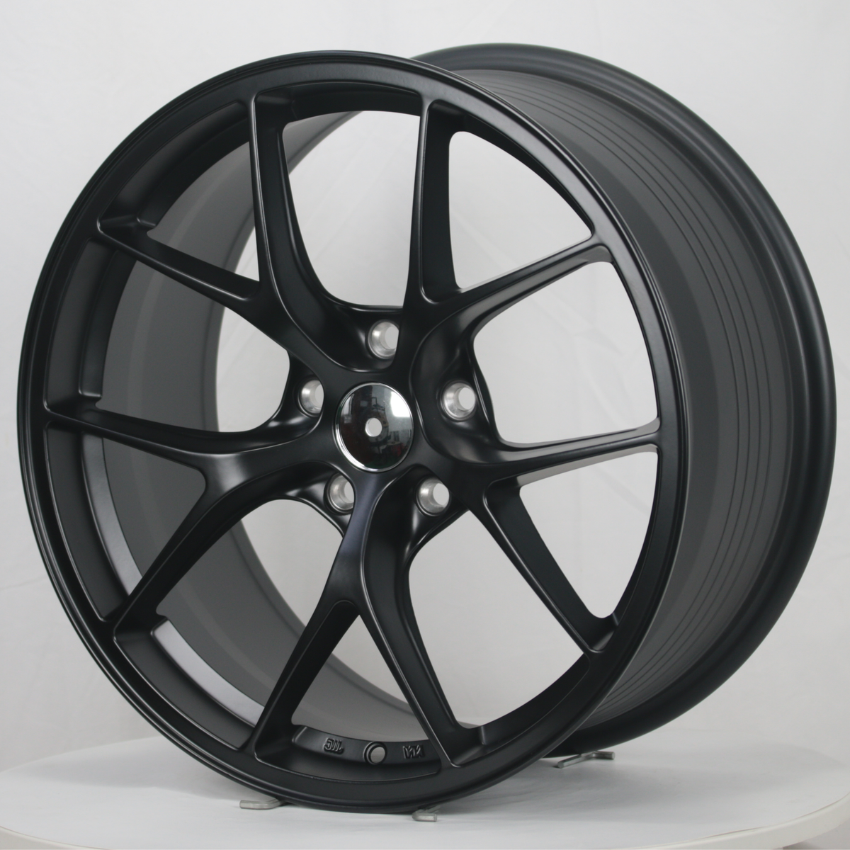 Aftermarket Wheels Matte Black | BTS-04