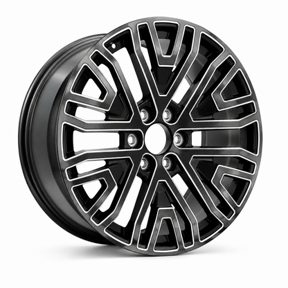 Sierra Yukon Style Wheels Black Milled | GM07