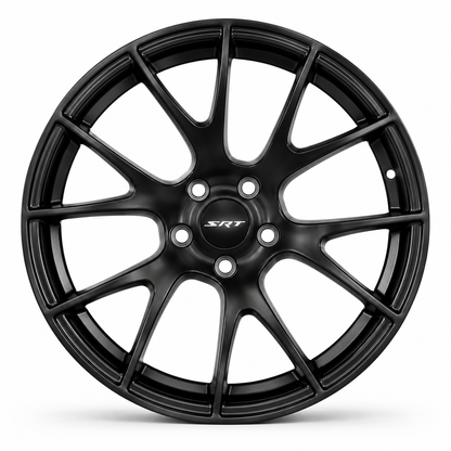 SRT Hellcat Style Wheels Matte Black | DG01