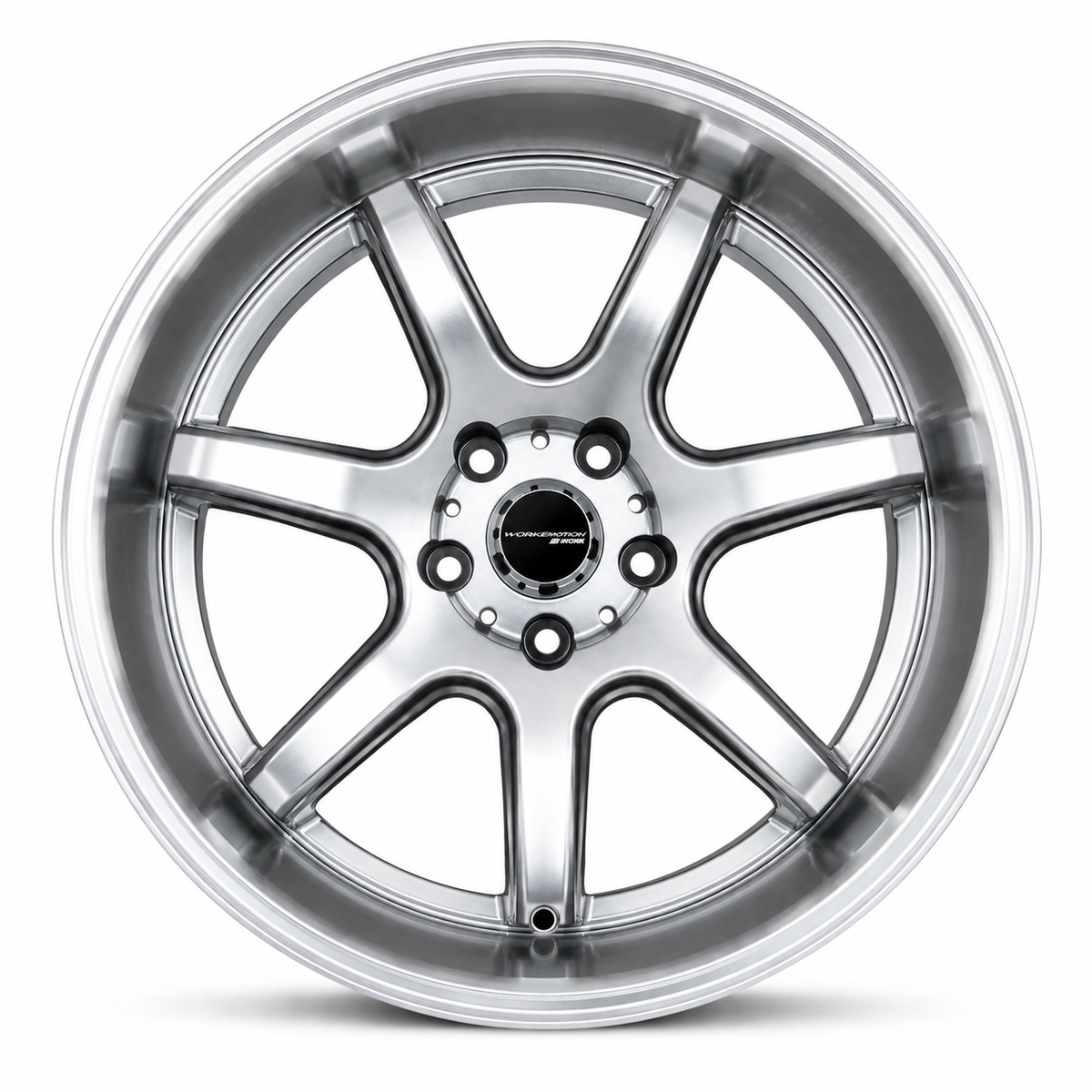 WORK EMOTION T7R Style Wheels Hyper Black Machined Lip | WKS-7