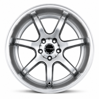 WORK EMOTION T7R Style Wheels Hyper Black Machined Lip | WKS-7