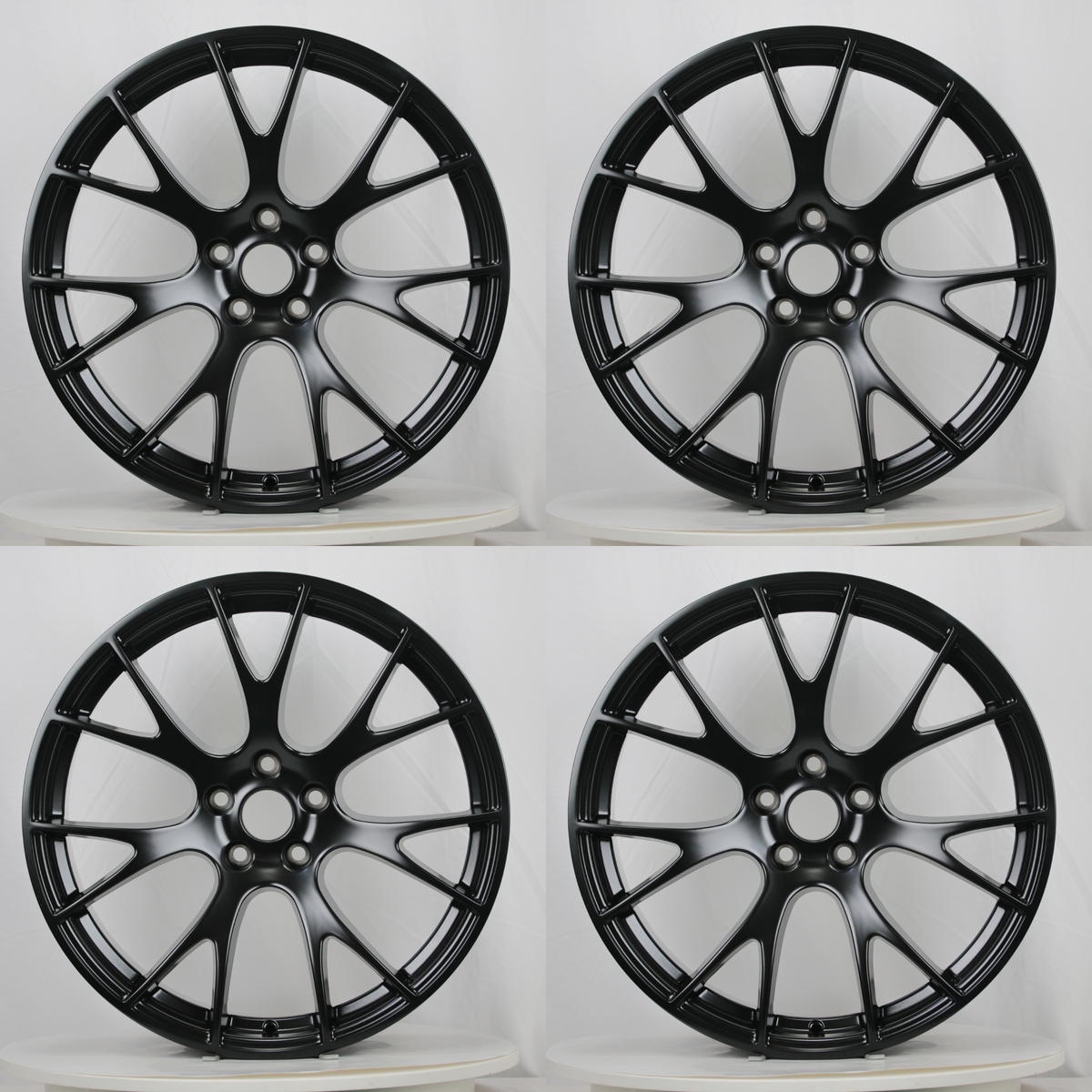 SRT Hellcat Style Wheels Matte Black | DG01