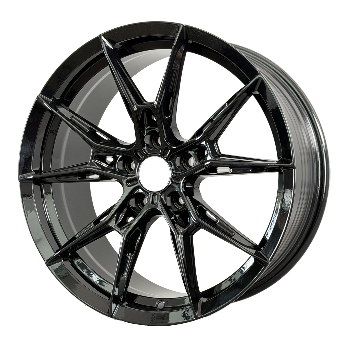 WF R.2 Style Wheels Black | RND-2