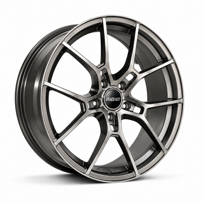 VOLK RAYS G025 Style Wheels Hyper Black | RA-2