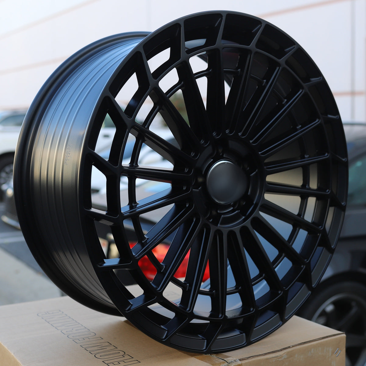 AMG Turbine Mesh Wheels Matte Black | MB17