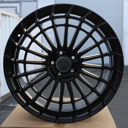 AMG Turbine Mesh Wheels Matte Black | MB17