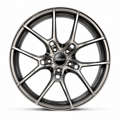 VOLK RAYS G025 Style Wheels Hyper Black | RA-2
