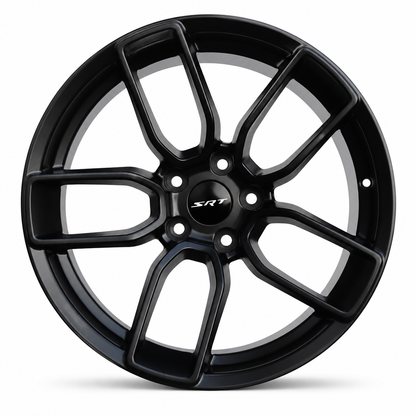 SRT Hellcat Style Wheels Matte Black | DG02