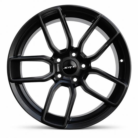 SRT Hellcat Style Wheels Matte Black | DG02