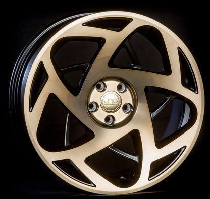 JNC047 MATTE BLACK MACHINE BRONZE FACE