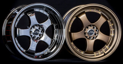 JNC017 Matte Bronze w/ Gold Rivets