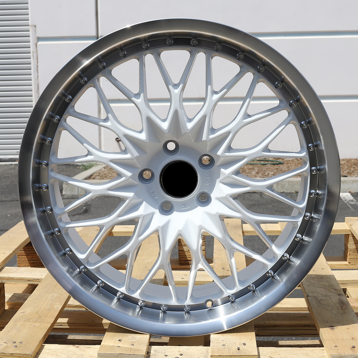 WORK VS-XV Style Wheels White Machined Lip | WKS-1