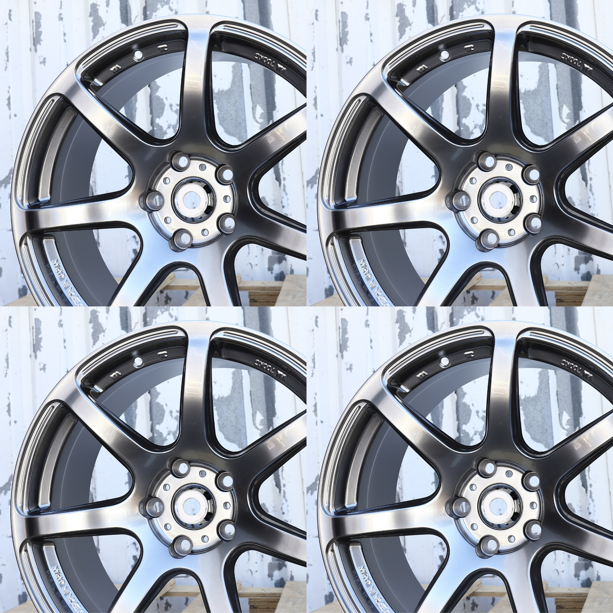 WORK T7R Style Wheels Hyper Black | WKS-5