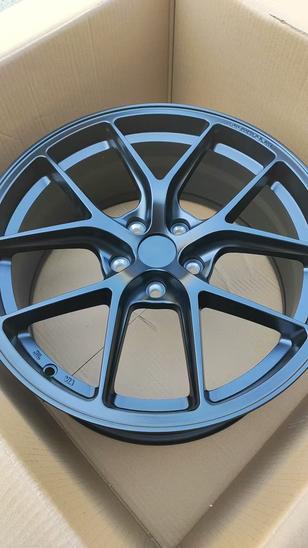 BBS RI-A Style Wheels Matte Black | BTS-4