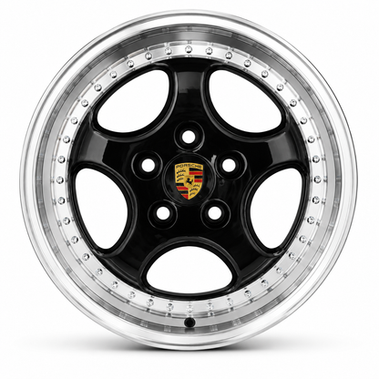 Speedline Style Wheels Black Machined Lip | PS01